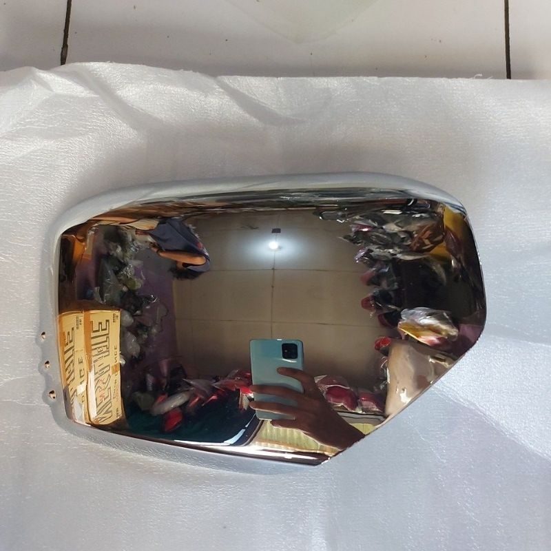 COVER SPION PAJERO SPORT STRADA TRITON CHROME 2008-2012 KANAN