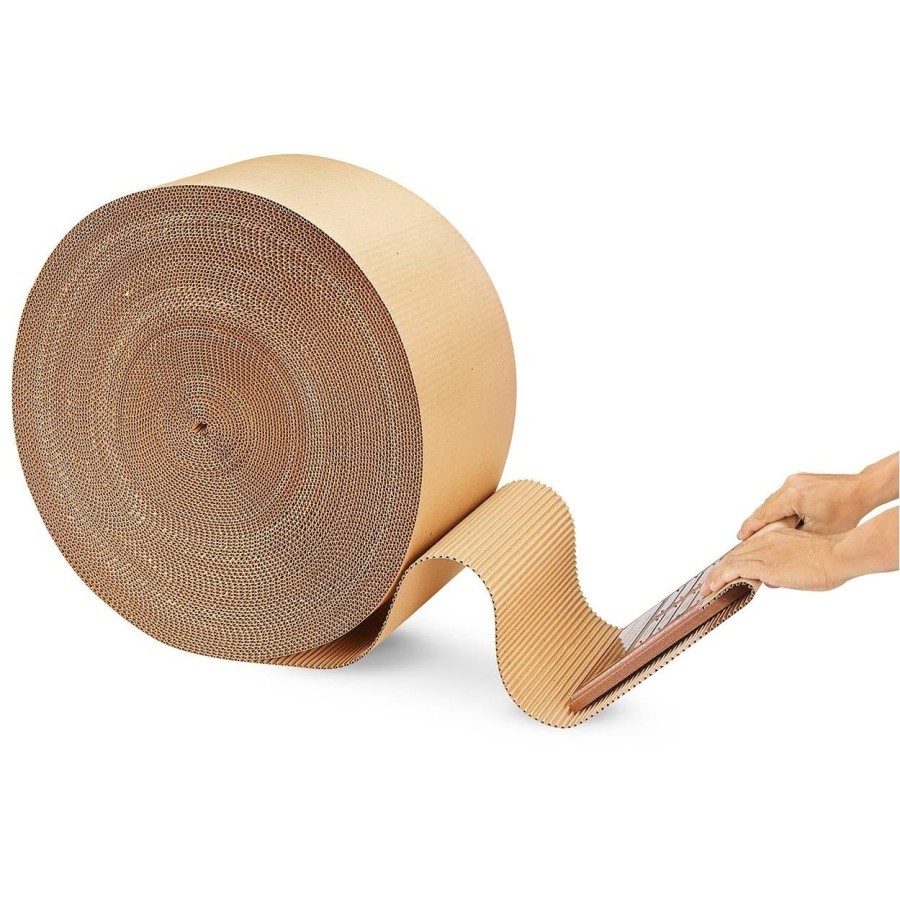 

Jual Single Face Roll 100 Cm / Kardus Pembungkus / Corrugated Roll