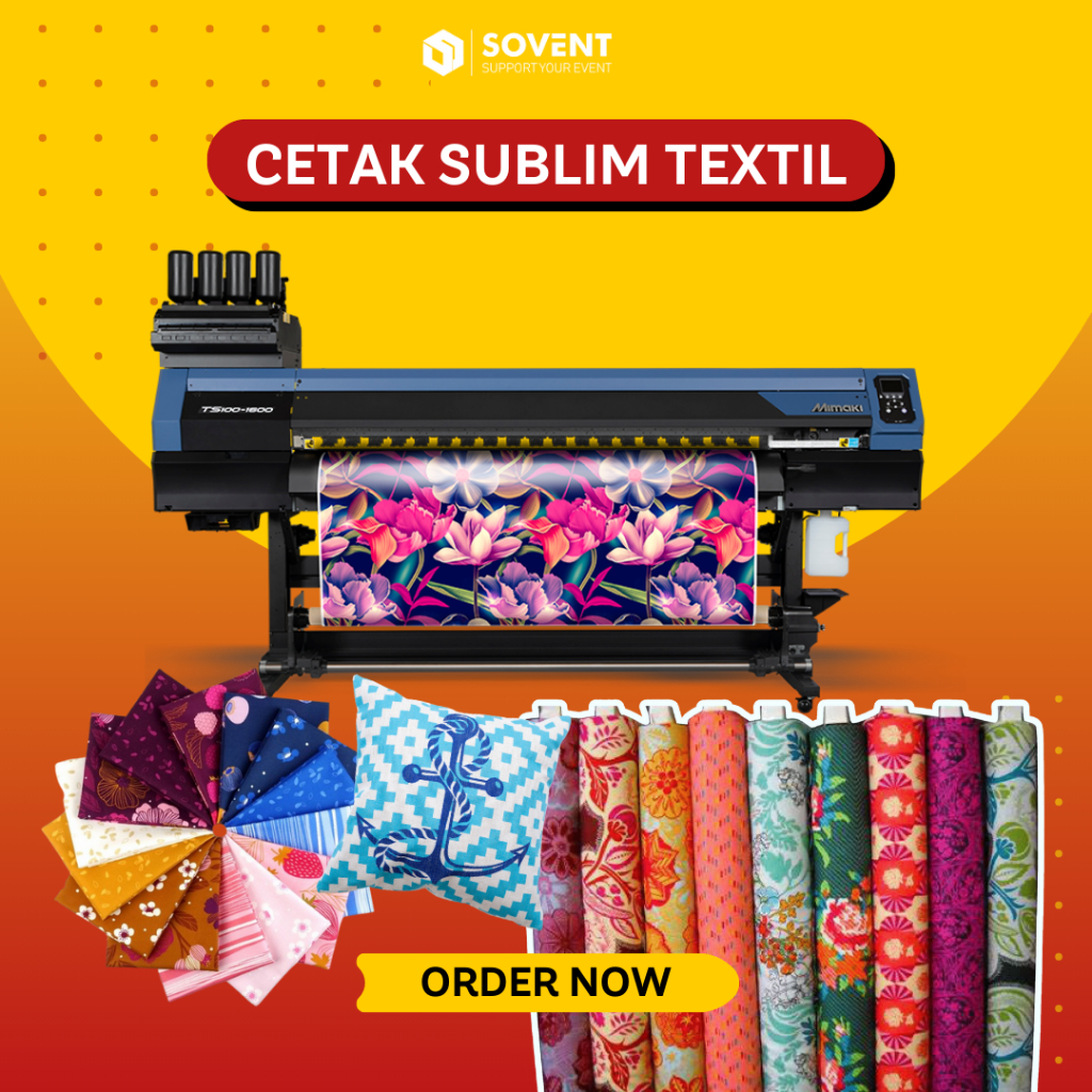 JASA CETAK KAIN SUBLIM (SUDAH TERMASUK KAIN) LEBAR 120cm