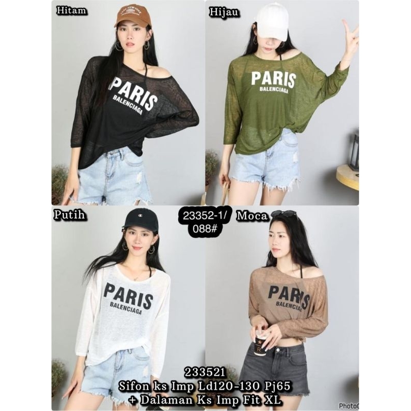 LF 233521 ATASAN KAOS SIFON JUMBO BKK