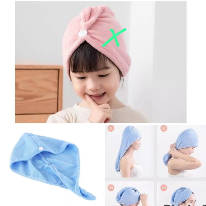 Handuk Keramas Kepala Anak