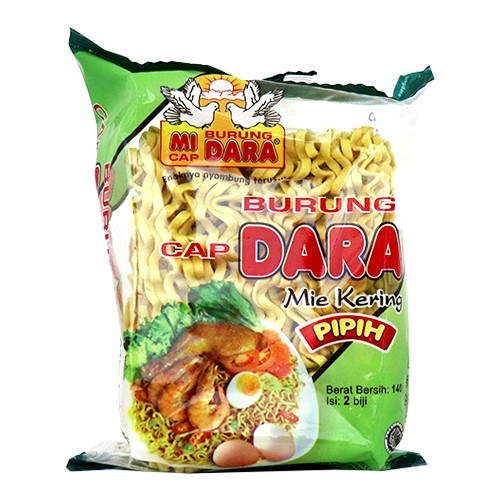 

burung dara mie kering pipih 140gr