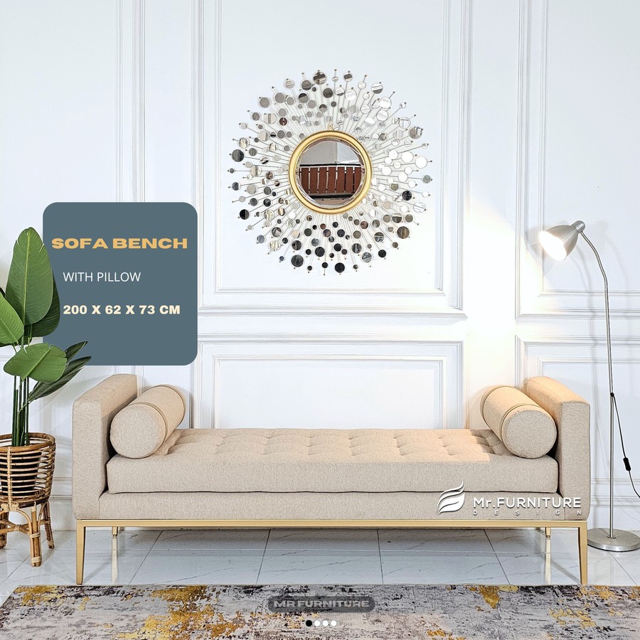 bench sofa minimalis, bench santai, bench lounge