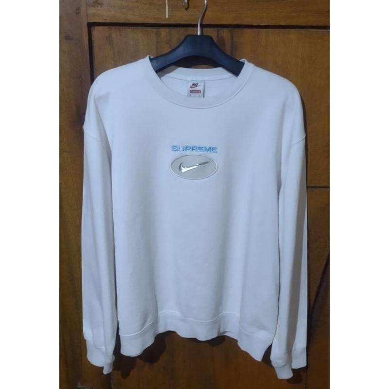 Crewneck Nike x supreme colab supreme cn original nike Jewell center vintage vtg not Adidas vtg Umbr