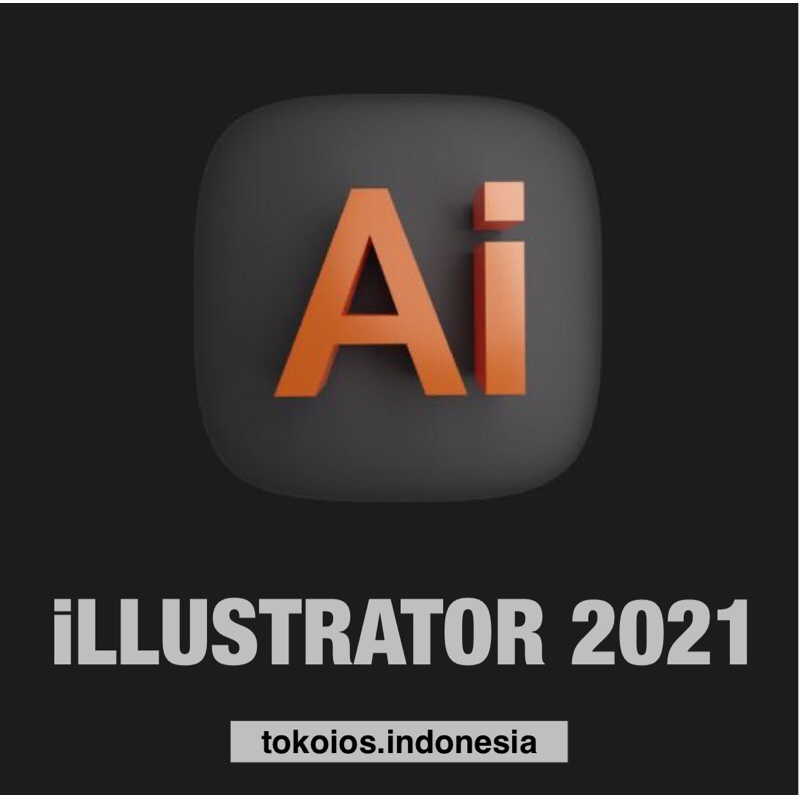 illustrator 2021 for Macbook iMac Permanent Licensi.