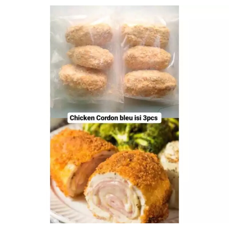 

Chicken Cordon Bleu Isi 3