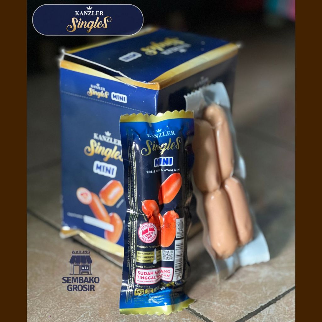 KANZLER SINGLES SOSIS MINI 1 BOX ISI 12
