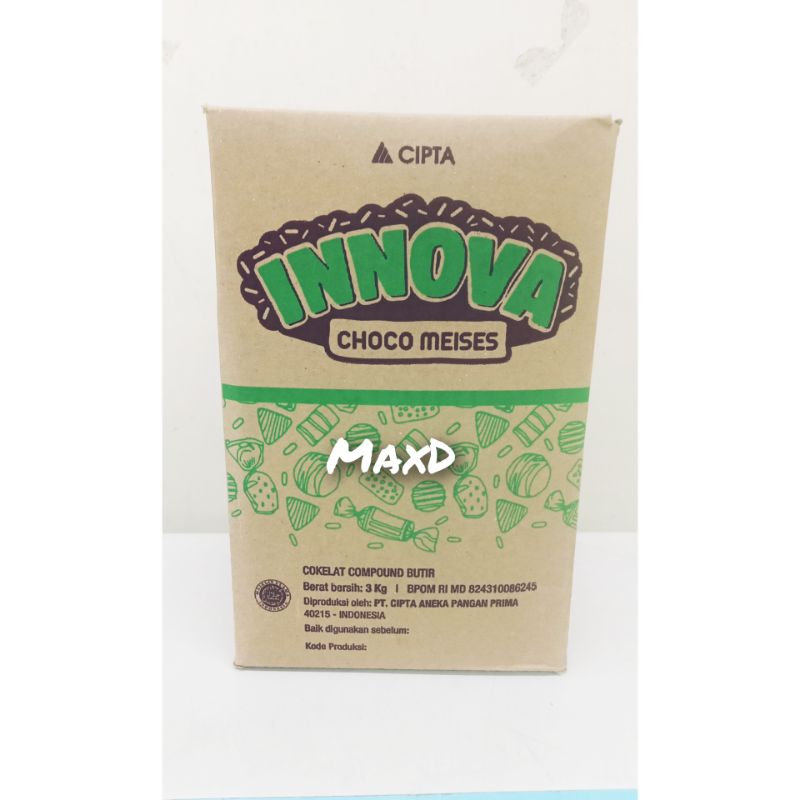 

Meses Cokelat Innova Hijau Repack 250 gr