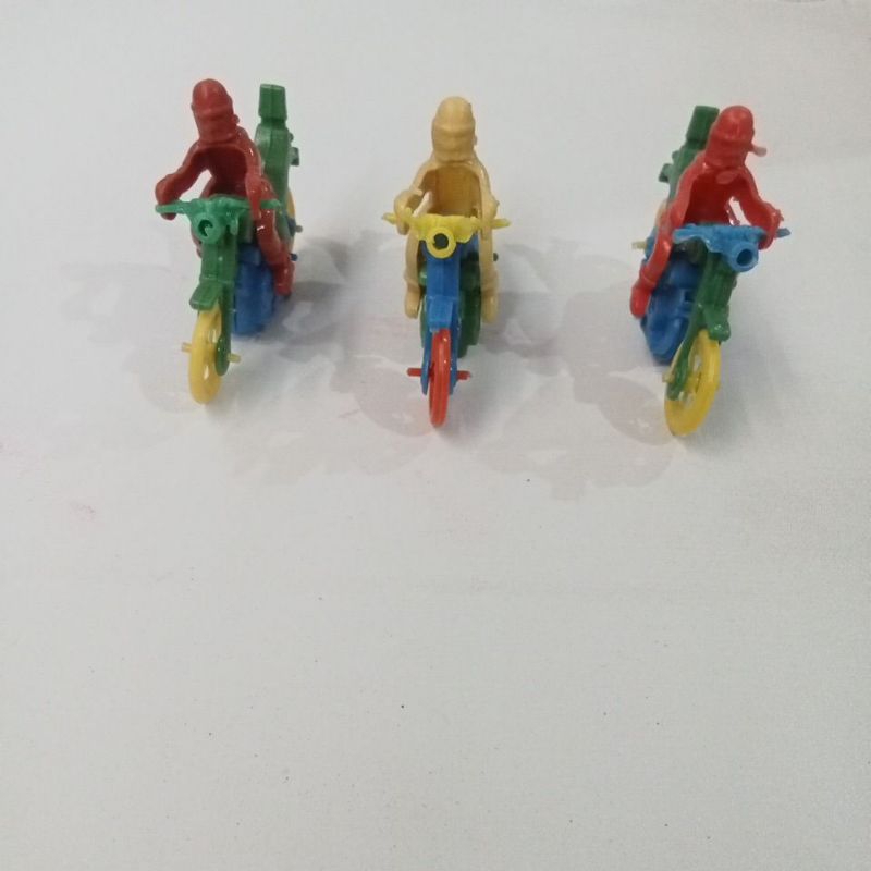 Isi 50 pcs RX Roda 2 Sepeda Motor Racing Treking ukuran 2 x 6 cm mainan anak jadul jaman dulu viral 