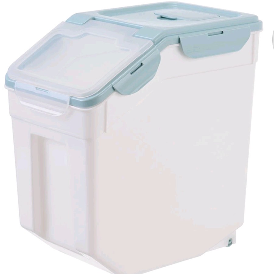 Tempat penyimpanan beras ukuran 25kg Tempat penyimpanan serbaguna