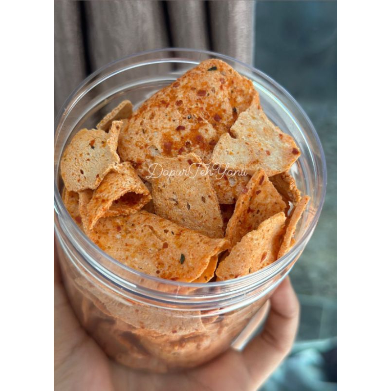 

Basreng Pedas Daun Jeruk