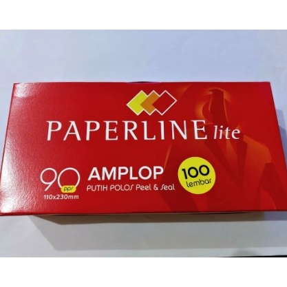 

Terbaru AMPLOP PAPERLINE 9 PPS PUTIH POLOS AMPLOP UANG