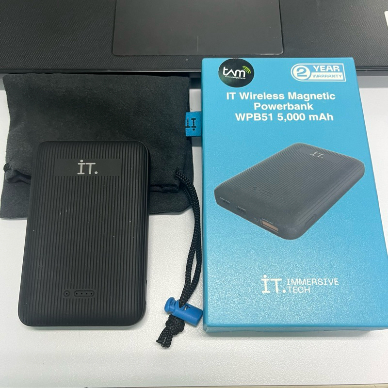 IT Wireless Magnetic Powerbank WPB51 Preloved