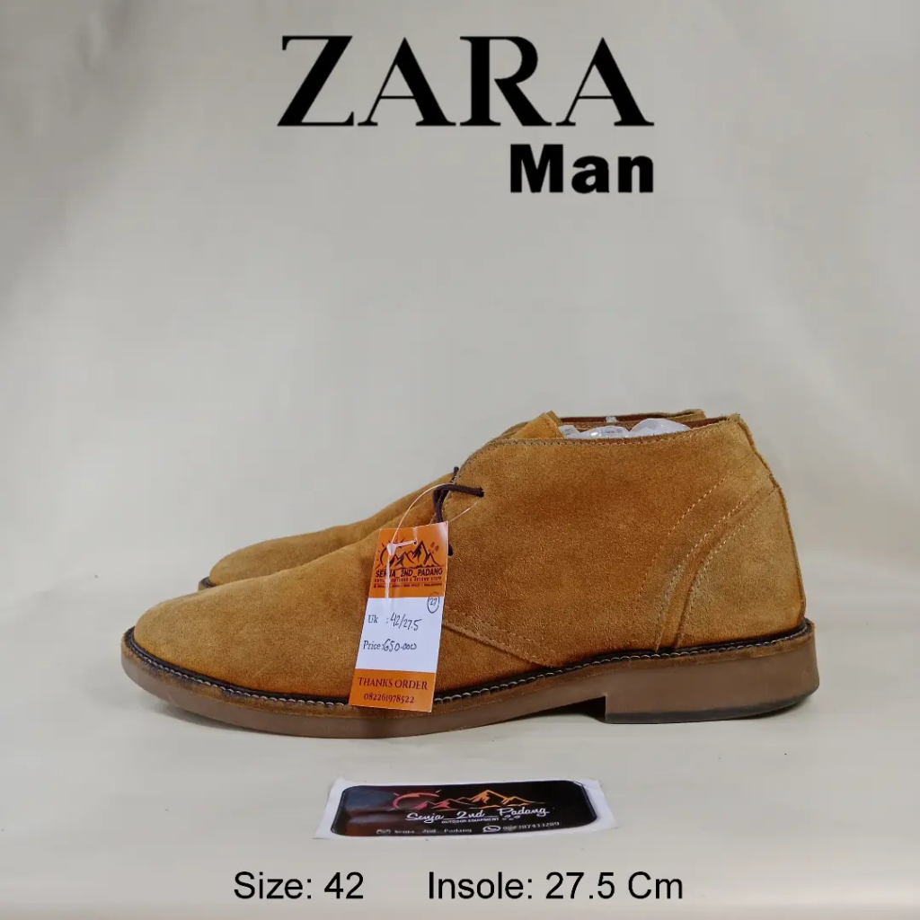 Sepatu Boot Zara Casual Outdoor-Low