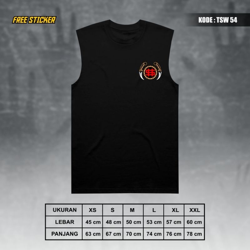 Kaos Singlet Tanktop PSHW STK Winongo TSH 54