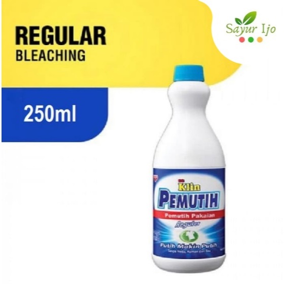 SO KLIN Pemutih Pakaian REGULAR 250 ML / Botol Cair Disinfektan Baju
