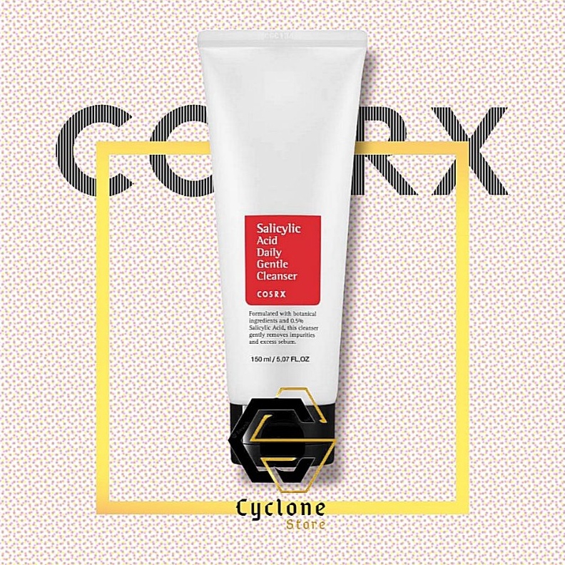 CSRX SALICYLIC ACID DAILY GENTLE CLEANSER 15 ML DIJAMIN ORIGINAL DAN BERGARANSI KODE E9Y3