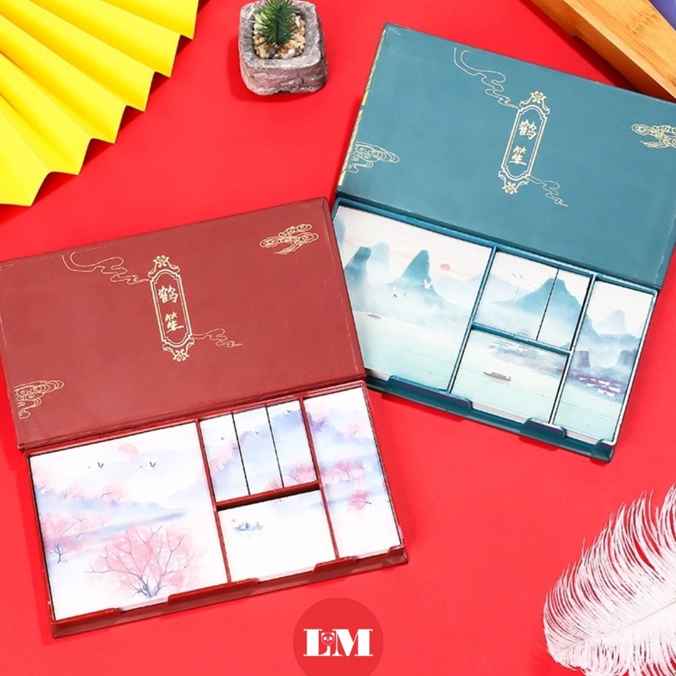 

Baru Sticky Notes Set Elegant Memo Notes Set