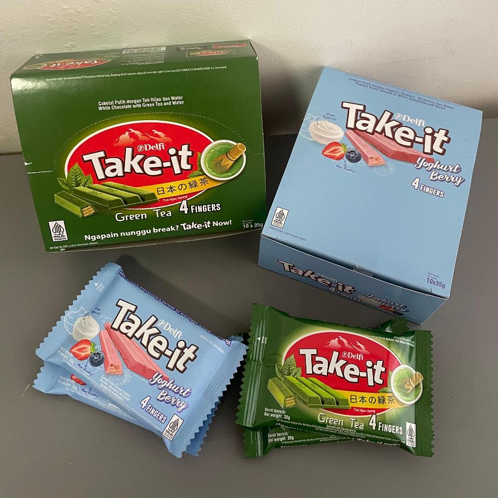 

DELFI TAKE IT 4F 35G ISI 10 PC GREEN TEA / YOGHURT BERRY (NEW)