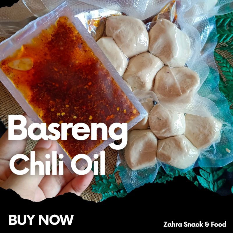 

Basreng Mentah Bumbu Cikruh Chili Oil