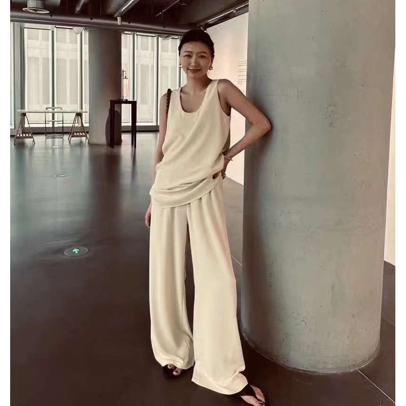 Nineties Studio - SET satin tank top & pants