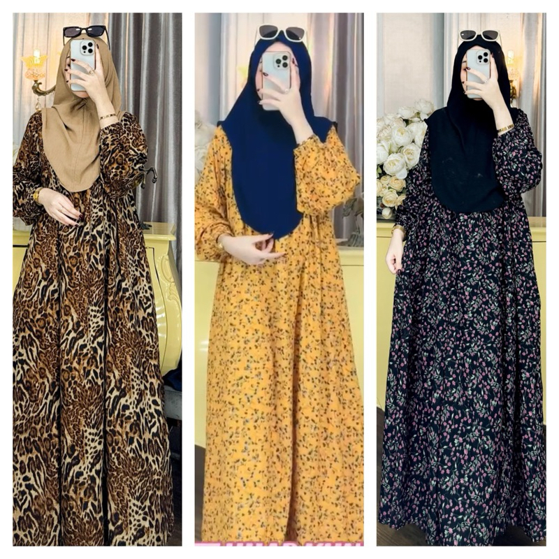 Set Hijab Khumaira By Zz Homedress