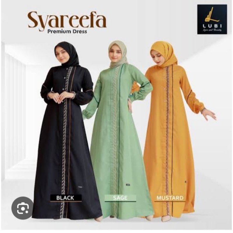 GAMIS SYAREEFA BY LUBI