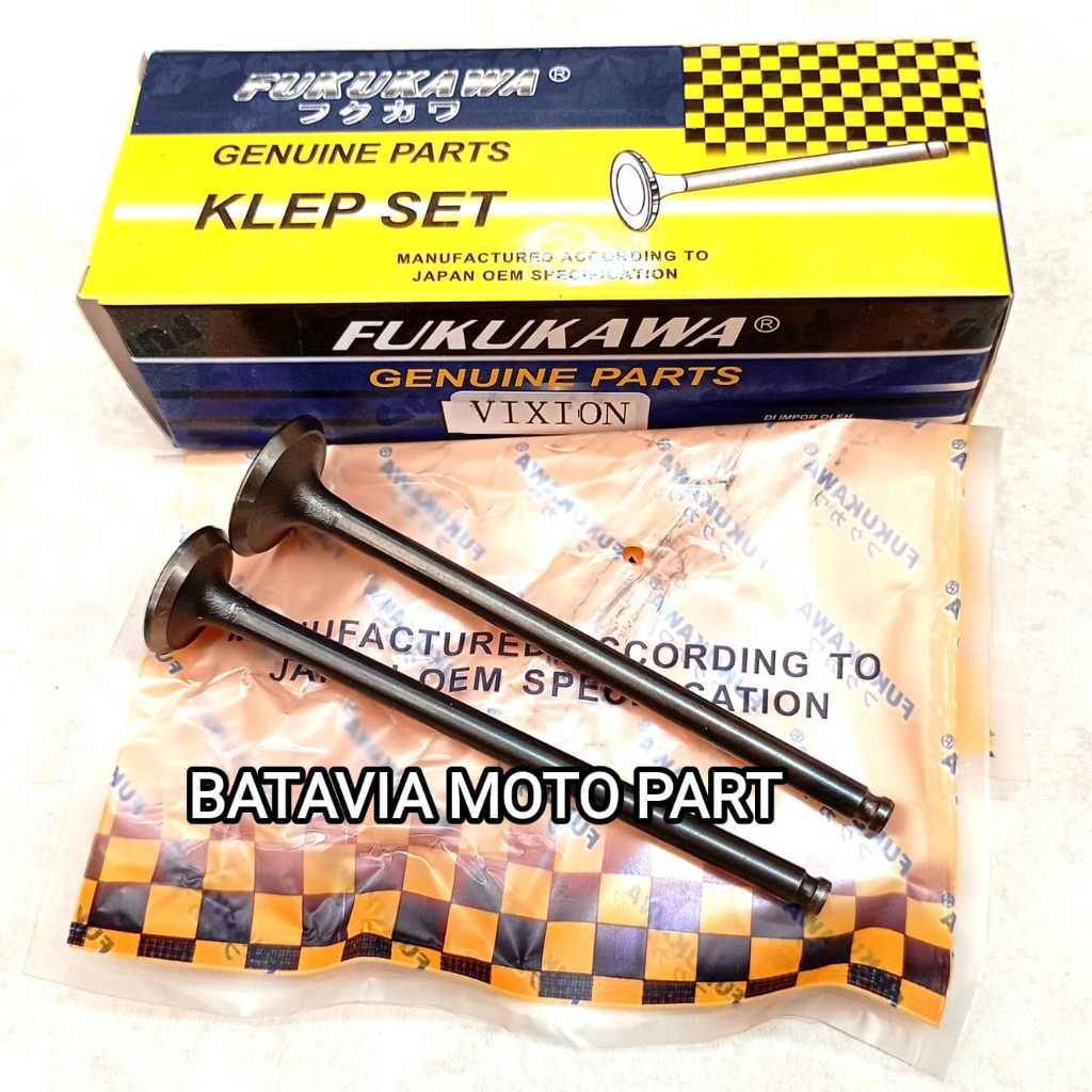 KLEP SET MOTOR YAMAHA VIXION OLD PAYUNG KLEP VIXION NEW IN EX MEREK FUKUKAWA