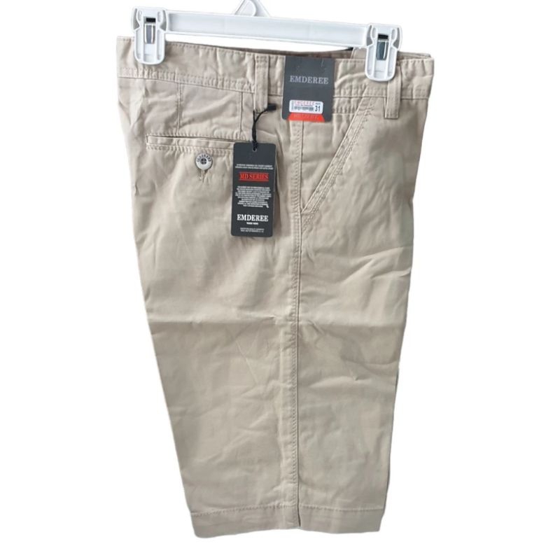 Celana Pendek Canvas Kanvas Pria Kualitas Premium (EMDEREE)