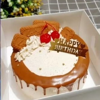 

KUE TART LOTUS BISCOFF | Khusus Sby