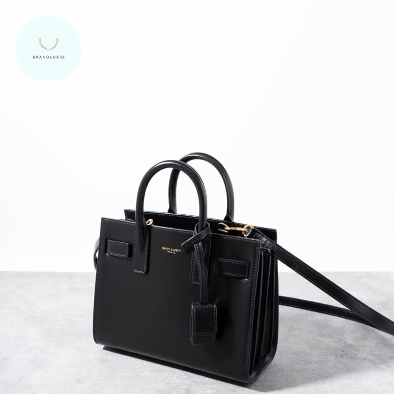 Saint Laurent Sac De Jour Nano Smooth Leather