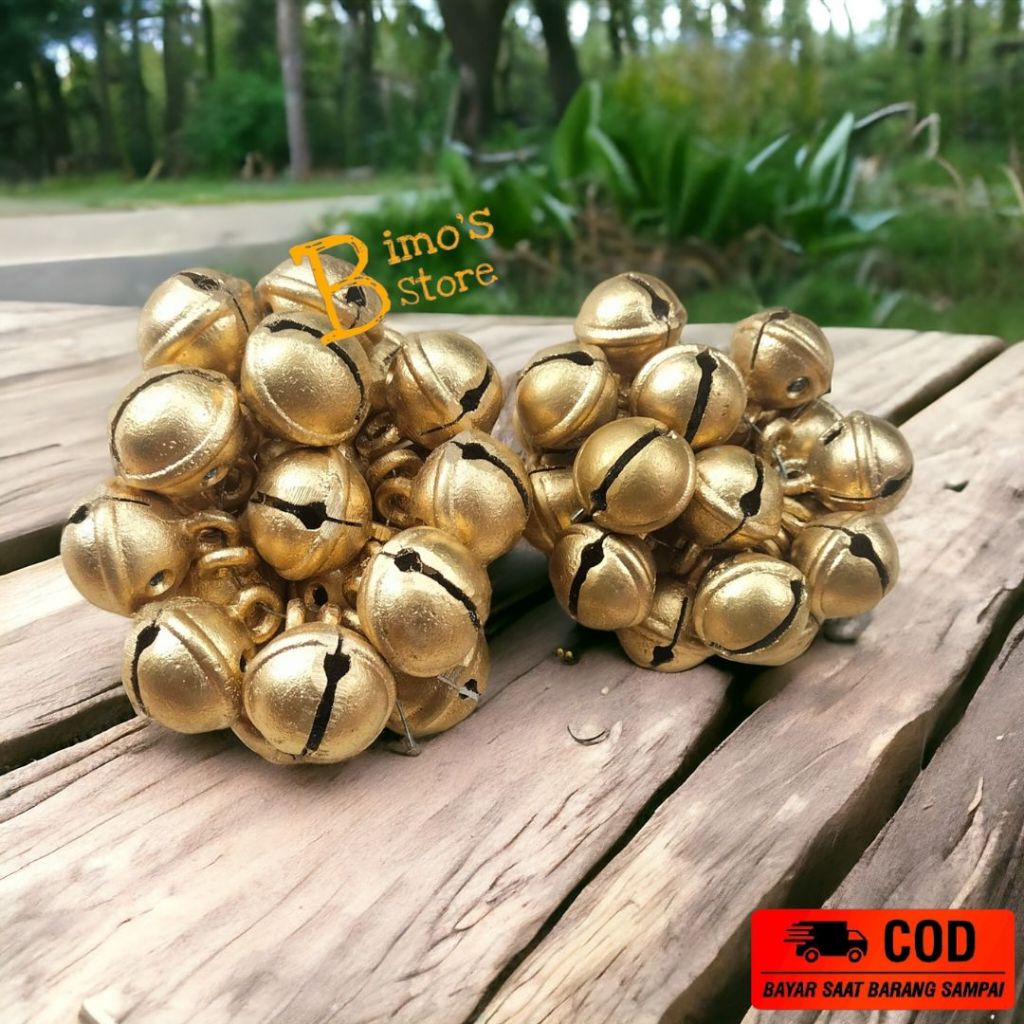 Krincingan Jaranan isi 20 Krincingan Gedruk Alumunium Klintingan Kerincing Kerincingan