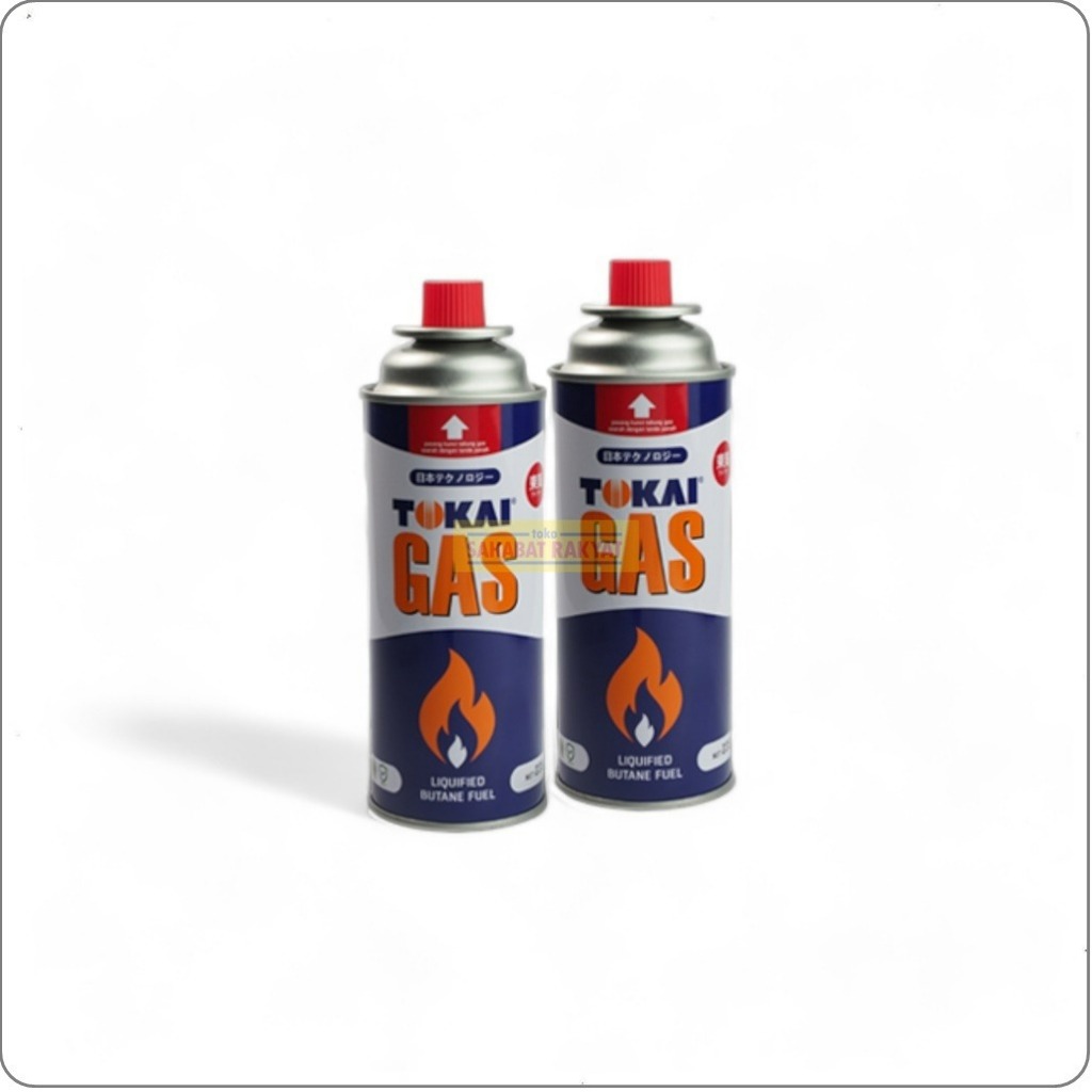Gas Portable/Gas Kaleng/LPG Kaleng Tokai