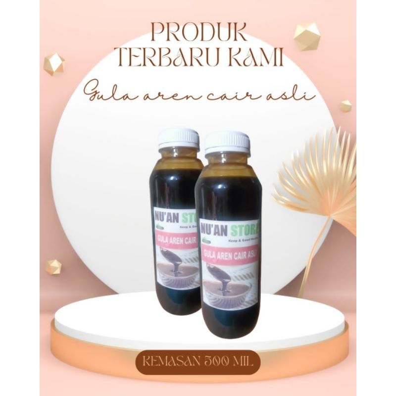 

GULA AREN CAIR ASLI Tampa campuran 500ml