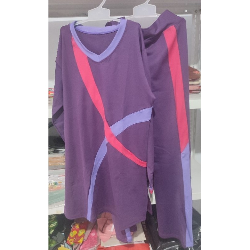 BAJU SENAM SETELAN OLARAGA MUSLIM SETELAN PANJANG WANITA DEWASA