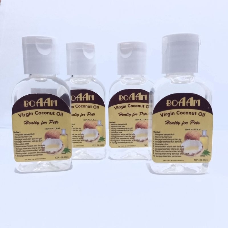 Boaam Virgin coconut oil Health bor pets kucing 30ml