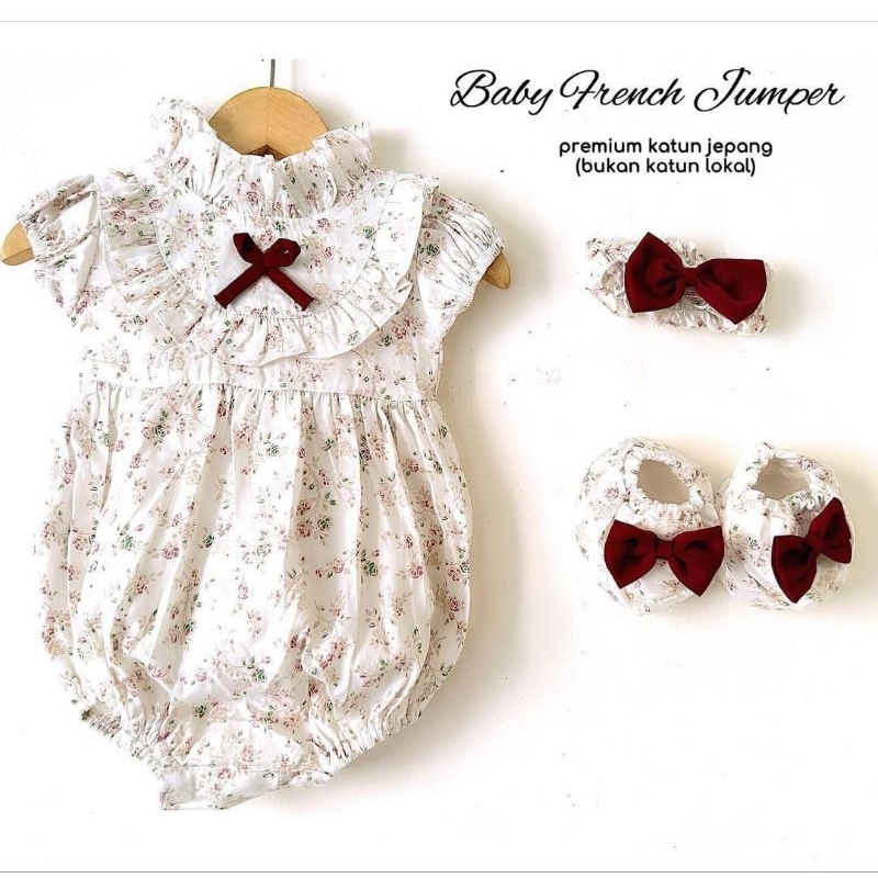 baju bayi katun jepang, baju jumper