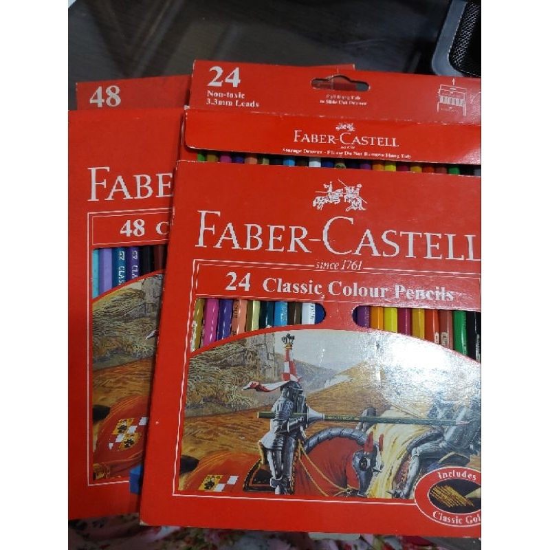 

Preloved Pensil Warna Faber Castell Warna Classic Watercolour 24 48