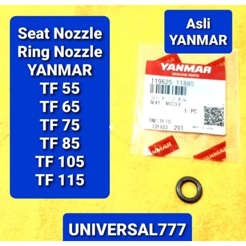 TF55 TF115 Original YANMAR Nozzle Seat TF65 TF75 TF85 TF105 TF105 Ring Nosel TF 55 65 75 85 105 115