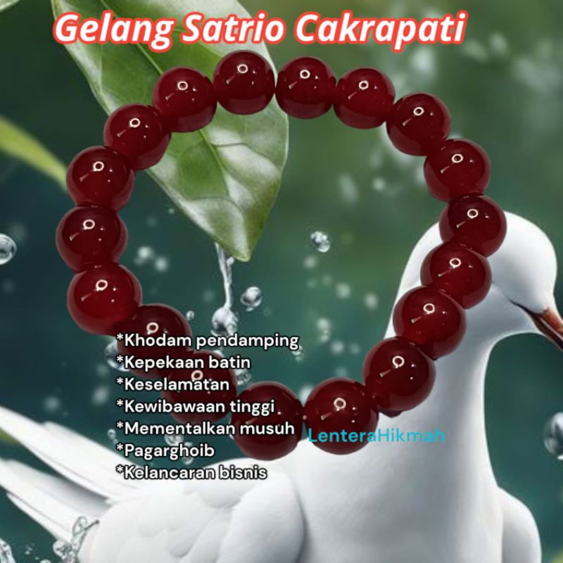 Gelang Laduni Batu Merah Satrio cakrapati