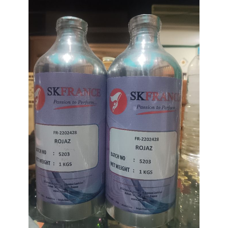 Bibit parfum murni Rojaz Doves Sk France searah Elysium Roja kemasan repack 100gr