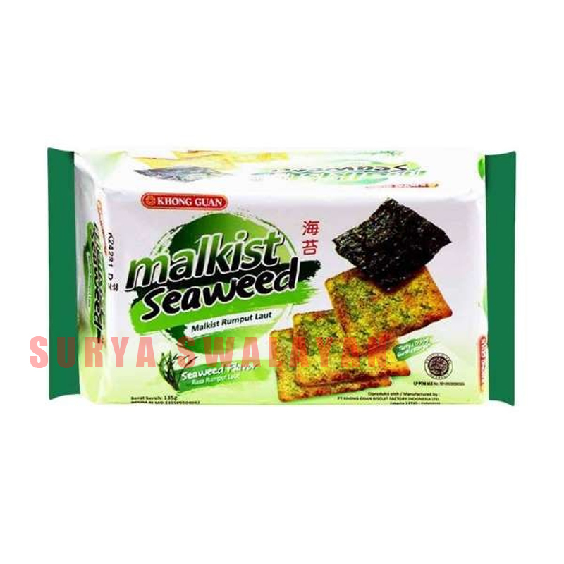 

Khong Guan Malkist Seaweed 135 gr