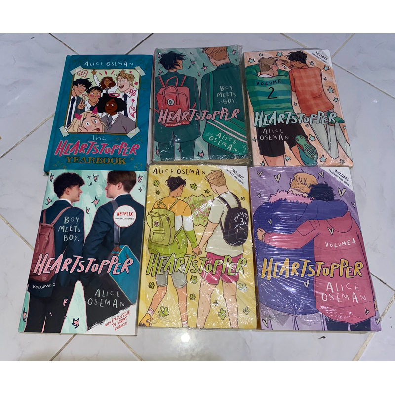 ORIGINAL - Heartstopper Novel & Yearbook