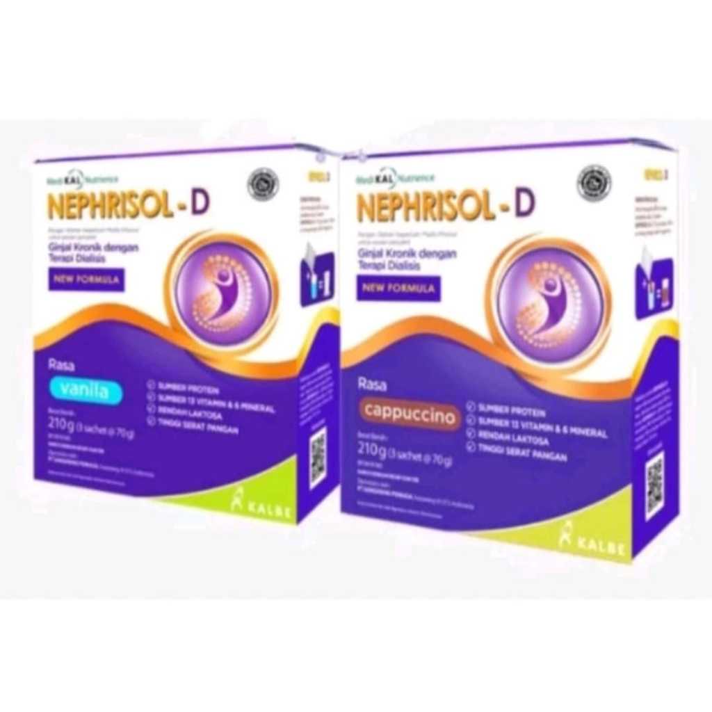 

Nephrisol D Vanila/Cappucino 210gr