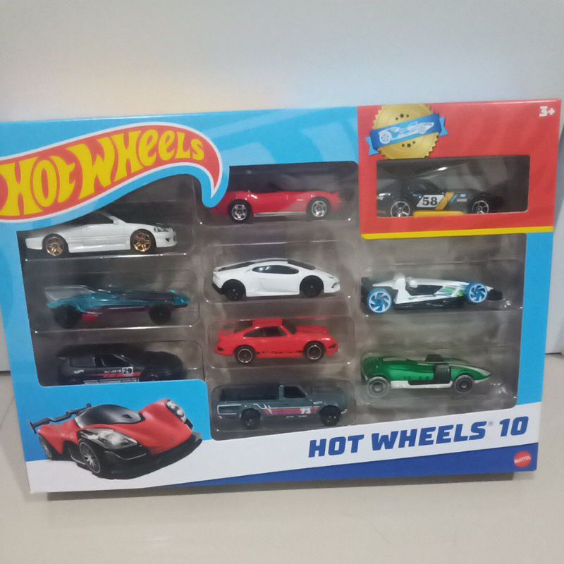 hot wheels 10 set honda civic si/honda civic custom/72 stingray/lamborghini huracan/porsche  911 car