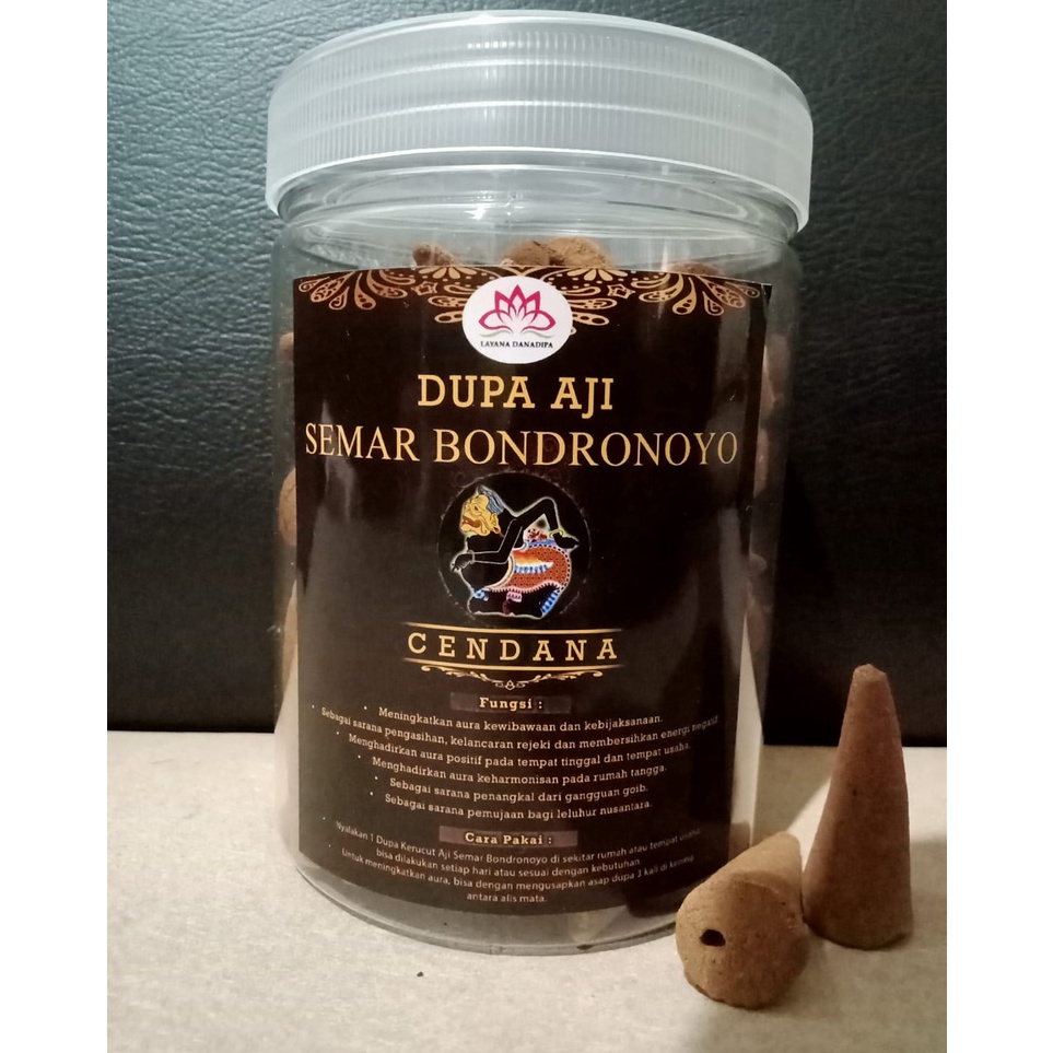 Diskon Promo Dupa Kerucut Aji Semar Bondronoyo Aroma Cendana 25 Gram
