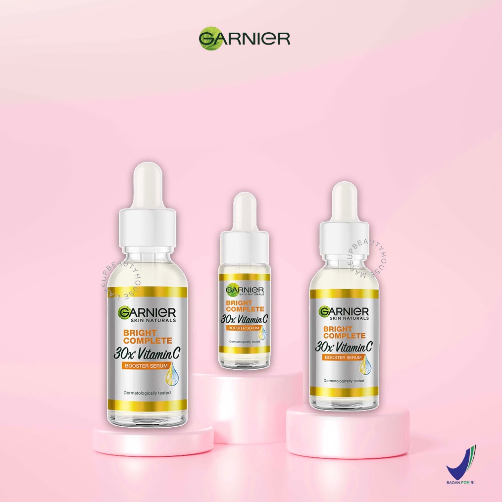 TOP GARNIER Bright Complete Vitamin C 3x Booster Serum 1535 ml  Kulit Cerah Light Complete