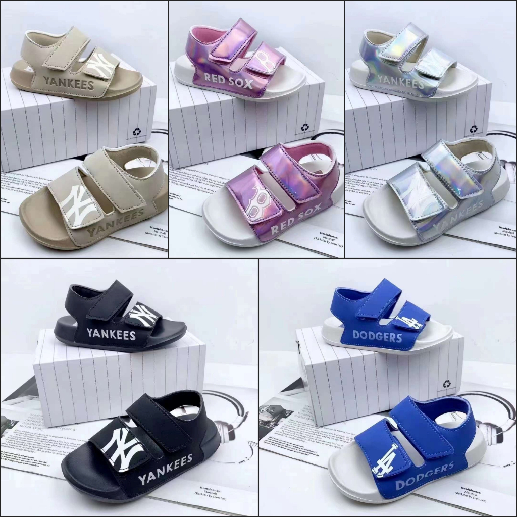 Sepatu Sandal MLB / Sepatu Sandal Anak / Sandal MLB NY YANKEES BIG BALL / MLB / MLB YANKEES / Sandal