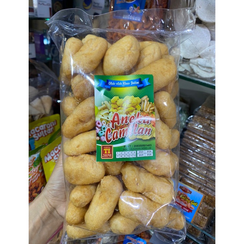 

HEMAT KRUPUK IKAN TENGIRI AMPLANG TENGIRI 2GR PREMIUM SUPER ENAK