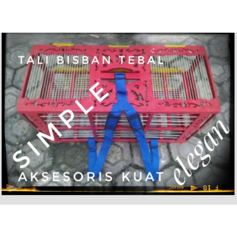 tali dondang merpati/tali dondang/tali gendongan sangkar dondang/tali sangkar merpati/tas tali merpa